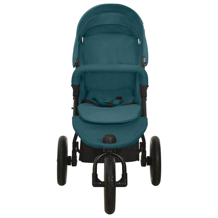 Vidaxl Pram Stahlgrün