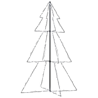 Vidaxl KegelKERSTBOOM 200 LEDs innerhalb und außerhalb von 98x150 cm