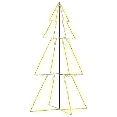 VIDAXL KegelKERSTBOOM 300 LEDs innerhalb und außerhalb 120x220 cm