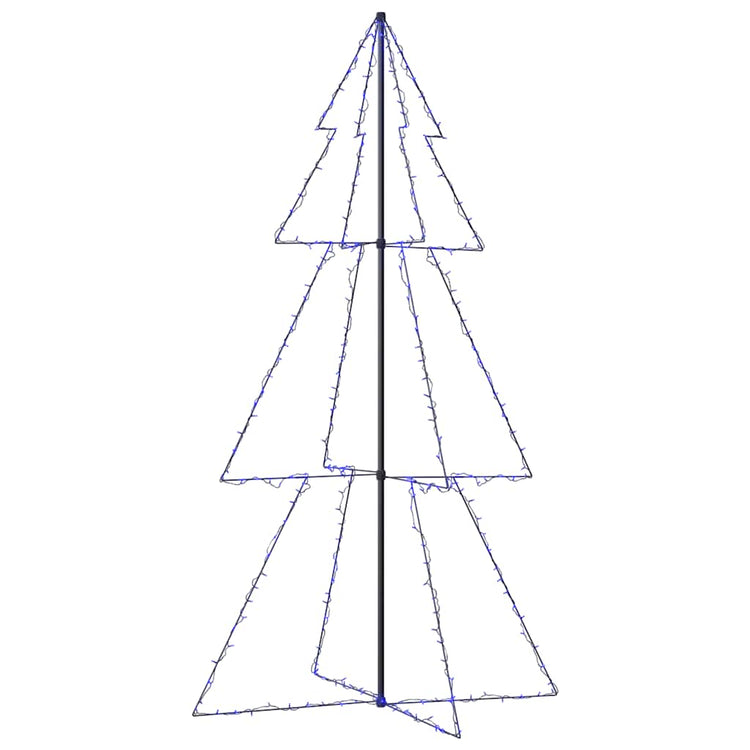 VIDAXL KegelKERSTBOOM 300 LEDs innerhalb und außerhalb 120x220 cm