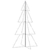 VIDAXL KegelKERSTBOOM 360 LEDs innerhalb und außerhalb von 143x250 cm