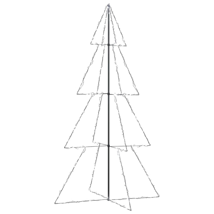 VIDAXL KegelKERSTBOOM 360 LEDs innerhalb und außerhalb von 143x250 cm