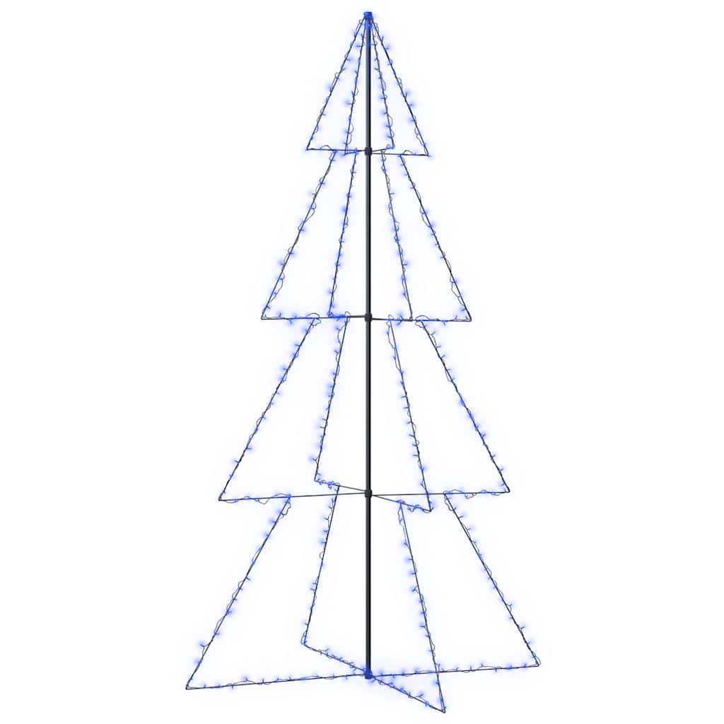 VIDAXL KegelKERSTBOOM 360 LEDs innerhalb und außerhalb von 143x250 cm