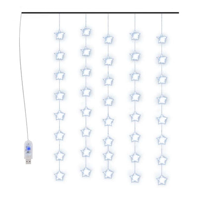 Vidaxl Light Corder Stars mit 200 LEDs und 8 Funktionen blau