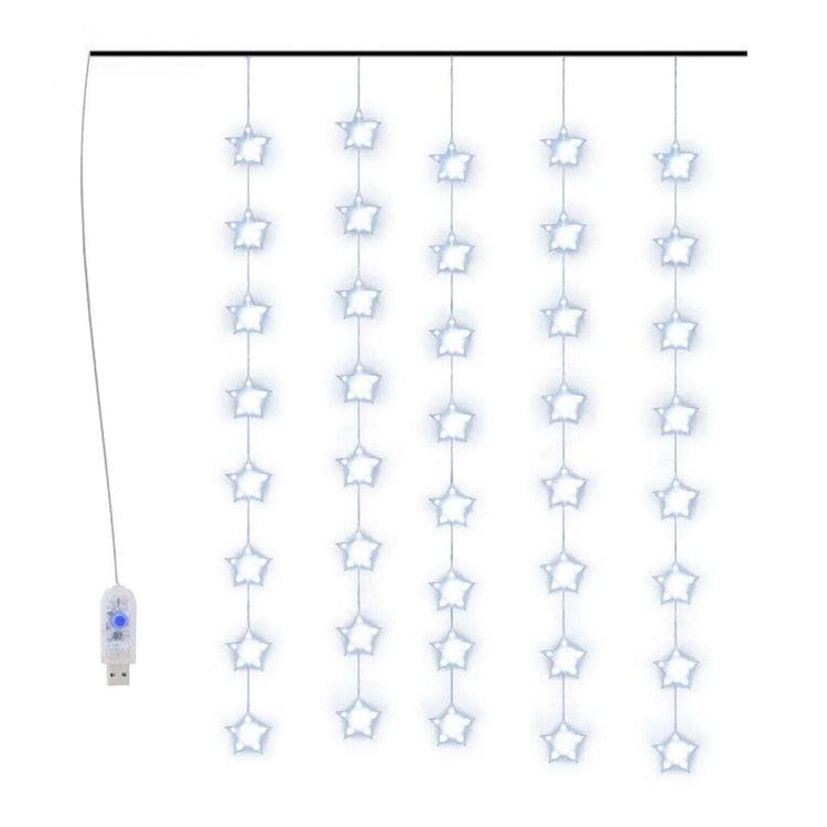 Vidaxl Light Corder Stars mit 200 LEDs und 8 Funktionen blau