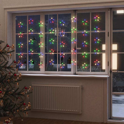 Vidaxl Light Cord Vorhangsterne mit 200 LEDs 8 Funktionen Multi -Colored