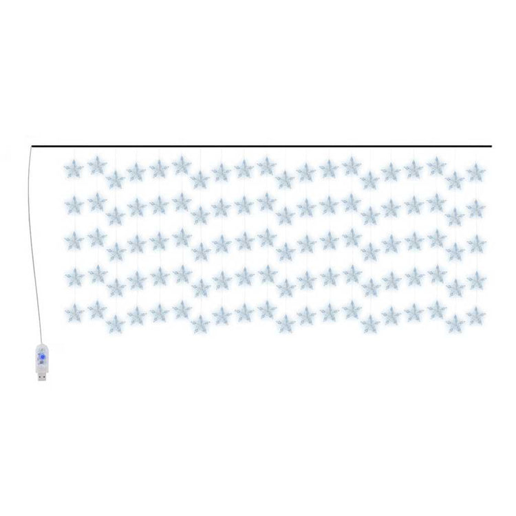 Vidaxl Light Corder Stars mit 500 LEDs und 8 Funktionen blau