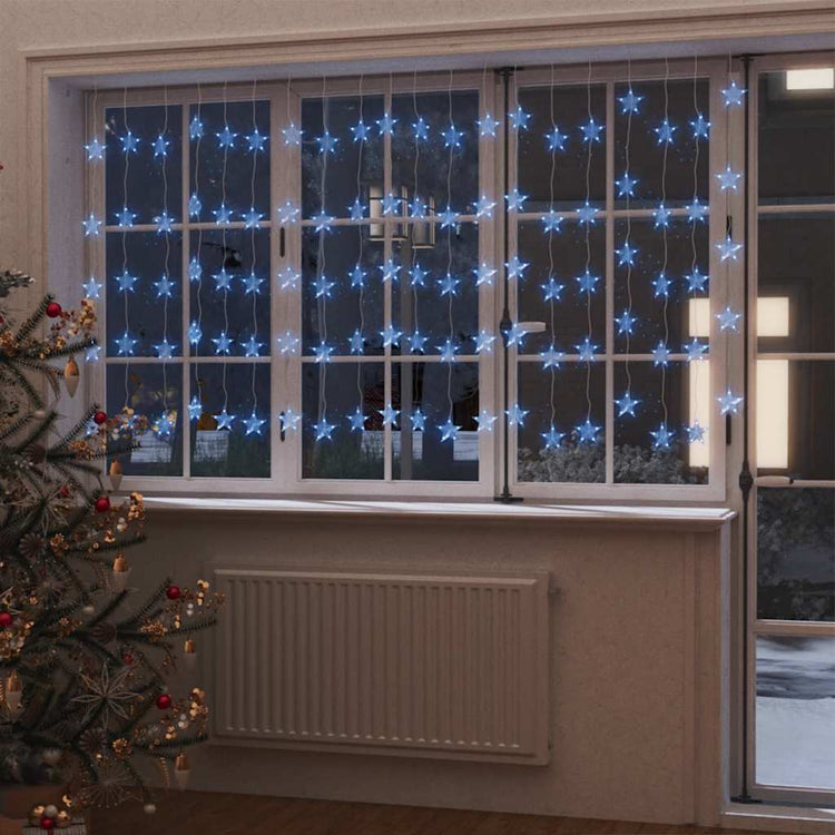 Vidaxl Light Corder Stars mit 500 LEDs und 8 Funktionen blau