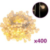 Vidaxl Light Cord mit 400 LEDs 8 Funktionen warm weiß 40 m