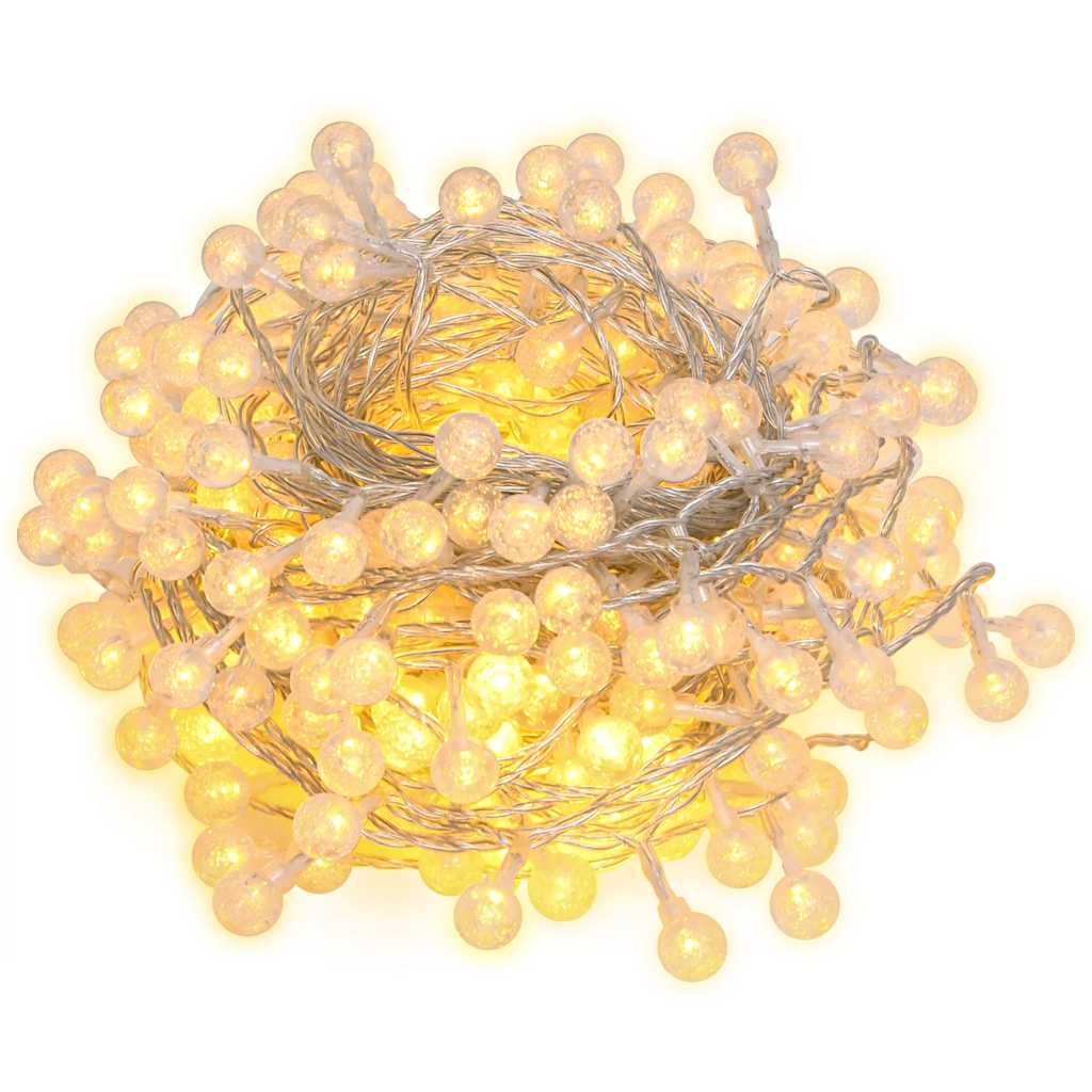 Vidaxl Light Cord mit 400 LEDs 8 Funktionen warm weiß 40 m