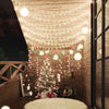 Vidaxl Light Cord mit 400 LEDs 8 Funktionen warm weiß 40 m