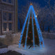 Vidaxl Weihnachtsbaumbeleuchtung mit 250 LEDs Blaues Netz 250 cm