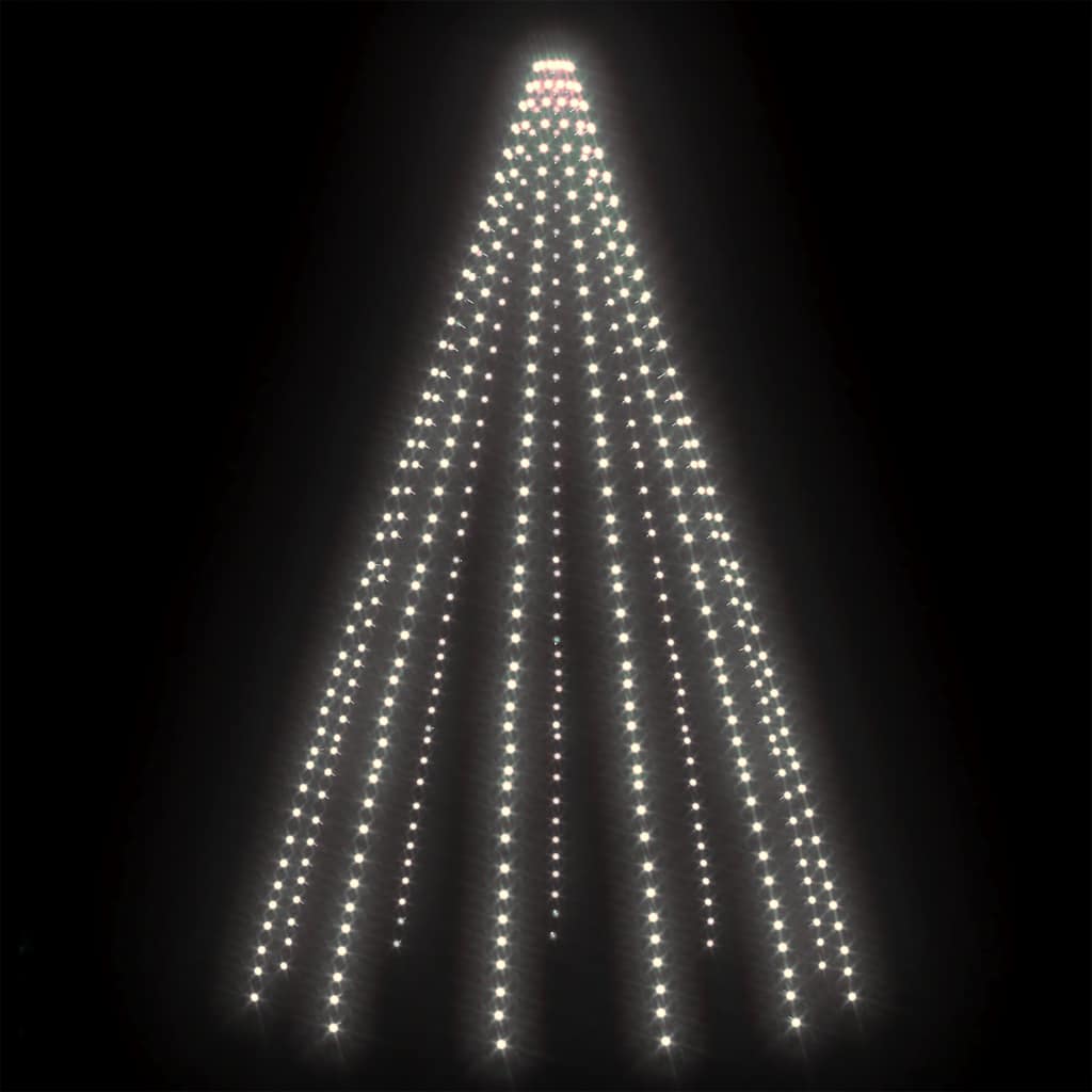Vidaxl Weihnachtsbaumbeleuchtung mit 500 LEDs kalt weiß in 500 cm