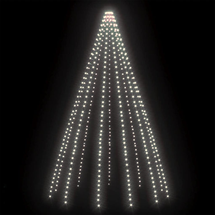 Vidaxl Weihnachtsbaumbeleuchtung mit 500 LEDs kalt weiß in 500 cm