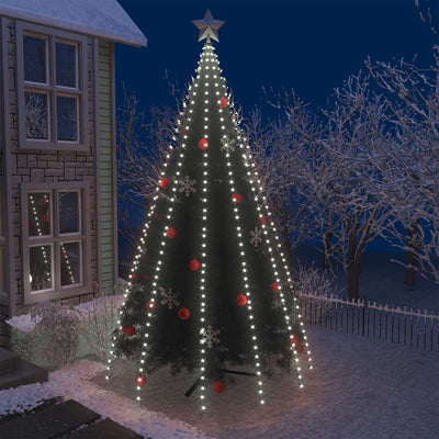 Vidaxl Weihnachtsbaumbeleuchtung mit 500 LEDs kalt weiß in 500 cm