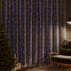Vidaxl Light Corder Blind mit 300 LEDs und 8 Funktionen 3x3 m blau