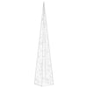 Vidaxl Light Cone Dekorative LED 60 cm Acrylkalt weiß