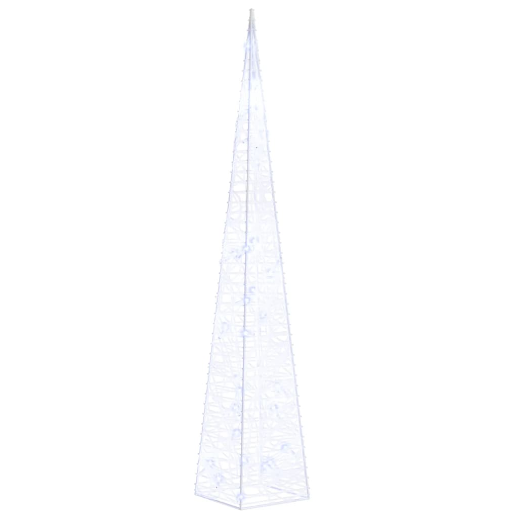 Vidaxl Light Cone Dekorative LED 60 cm Acrylblau