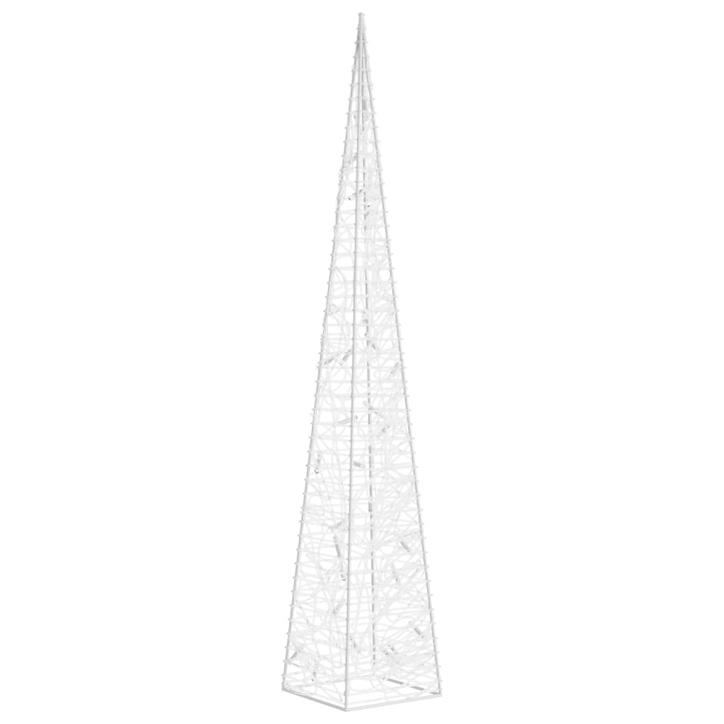 Vidaxl Light Cone Dekorative LED 60 cm Acrylblau