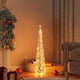 Vidaxl Light Cone Dekorative LED 90 cm Acryl warmes Weiß