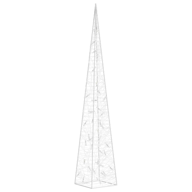 Vidaxl Light Cone Dekorative LED 90 cm Acrylkalt weiß
