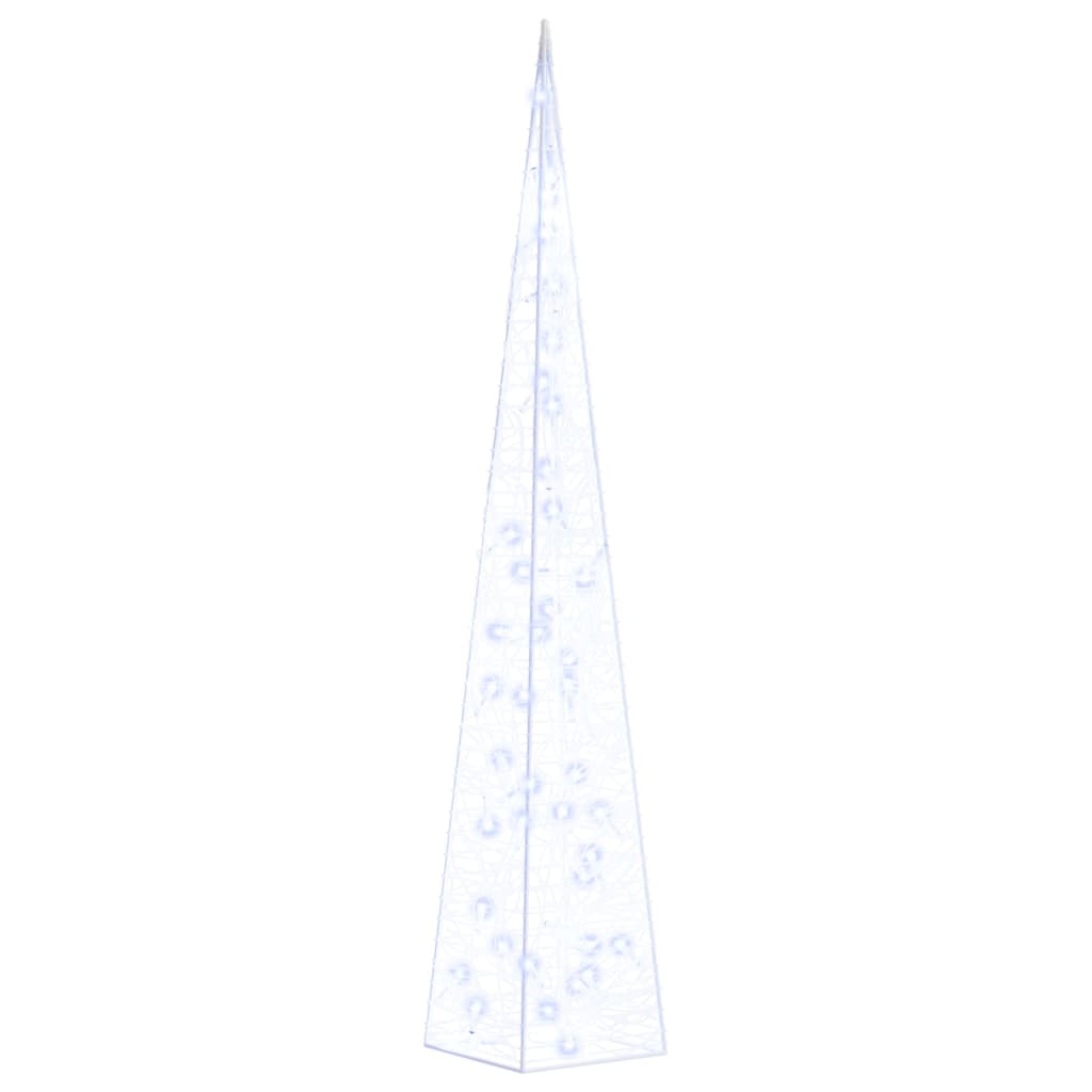 Vidaxl Light Cone Dekorative LED 90 cm Acrylblau