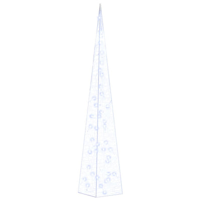 Vidaxl Light Cone Dekorative LED 90 cm Acrylblau
