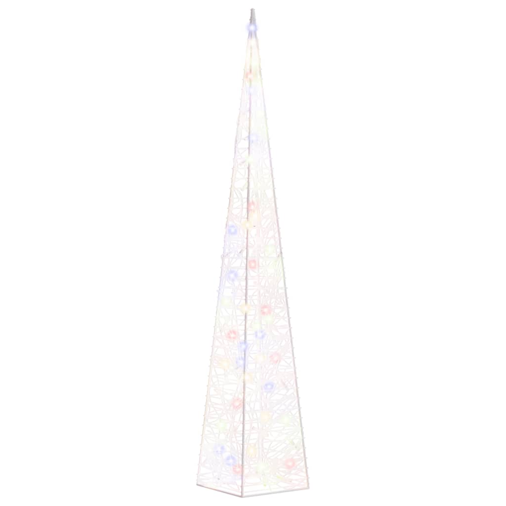 Vidaxl Light Cone Decorative LED 90 cm Acryl mehrschöpft
