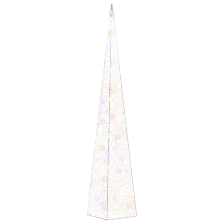 Vidaxl Light Cone Decorative LED 90 cm Acryl mehrschöpft