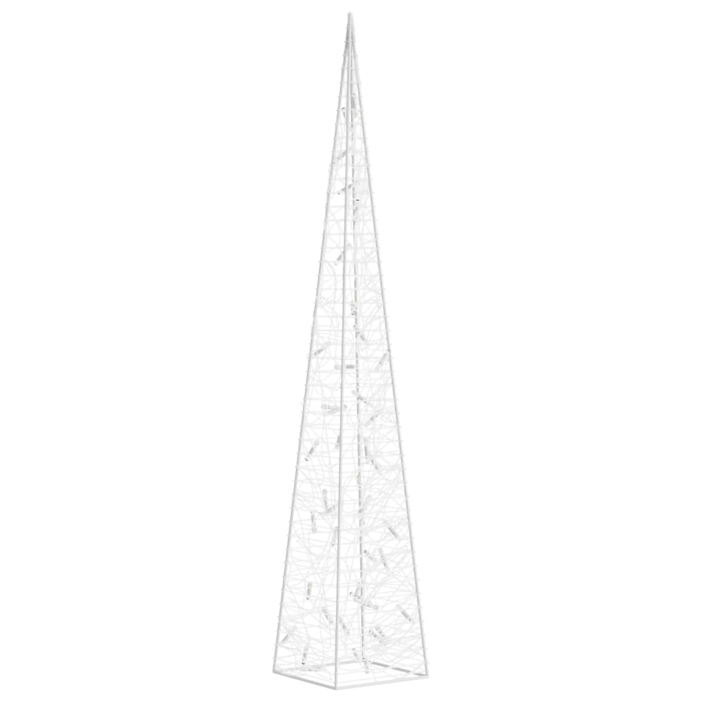Vidaxl Light Cone Decorative LED 90 cm Acryl mehrschöpft