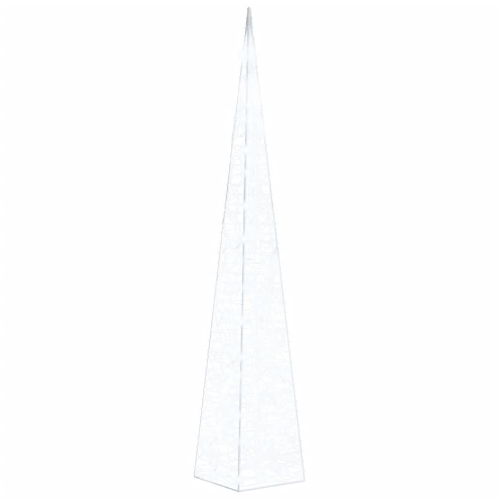 Vidaxl Light Cone Dekorative LED 120 cm Acrylkalt weiß