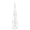 Vidaxl Light Cone Dekorative LED 120 cm Acrylkalt weiß