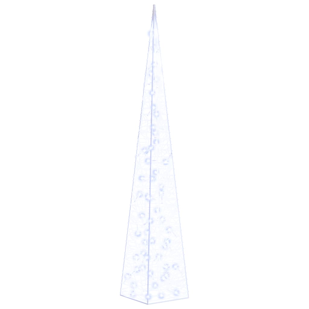 Vidaxl Light Cone Dekorative LED 120 cm Acrylblau