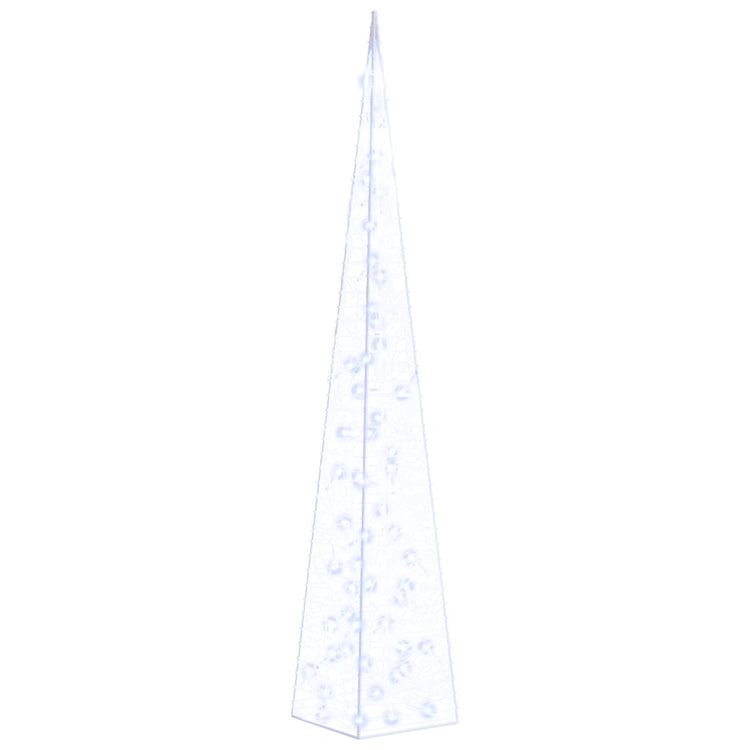 Vidaxl Light Cone Dekorative LED 120 cm Acrylblau