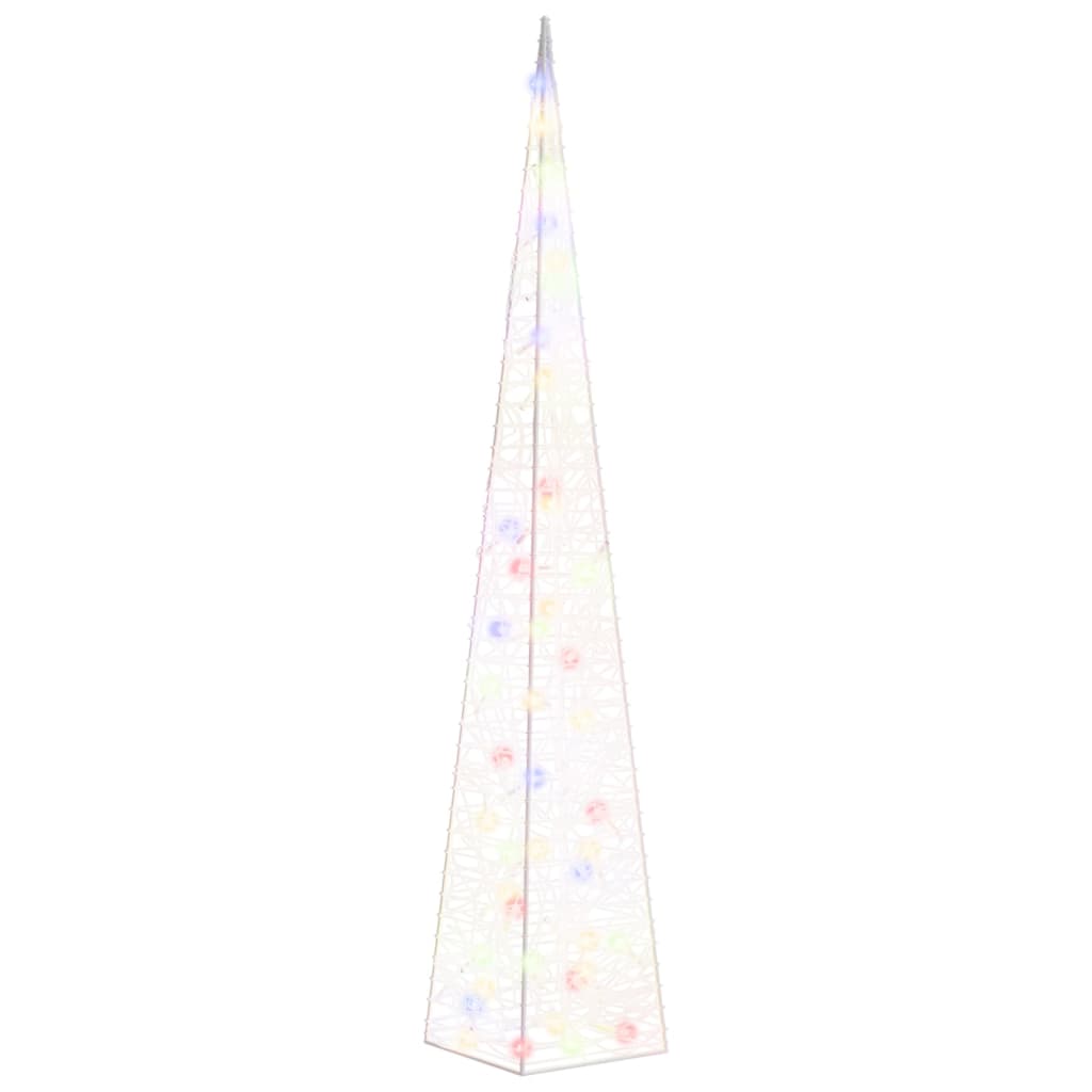 Vidaxl Light Cone Decorative LED 120 cm Acryl mehrschöpft