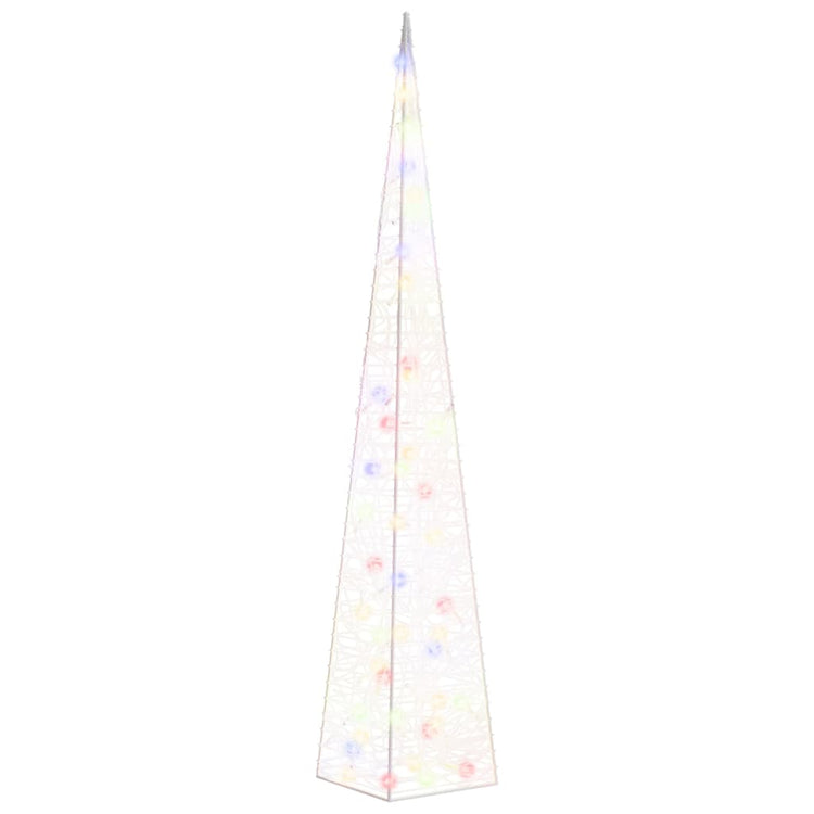 Vidaxl Light Cone Decorative LED 120 cm Acryl mehrschöpft