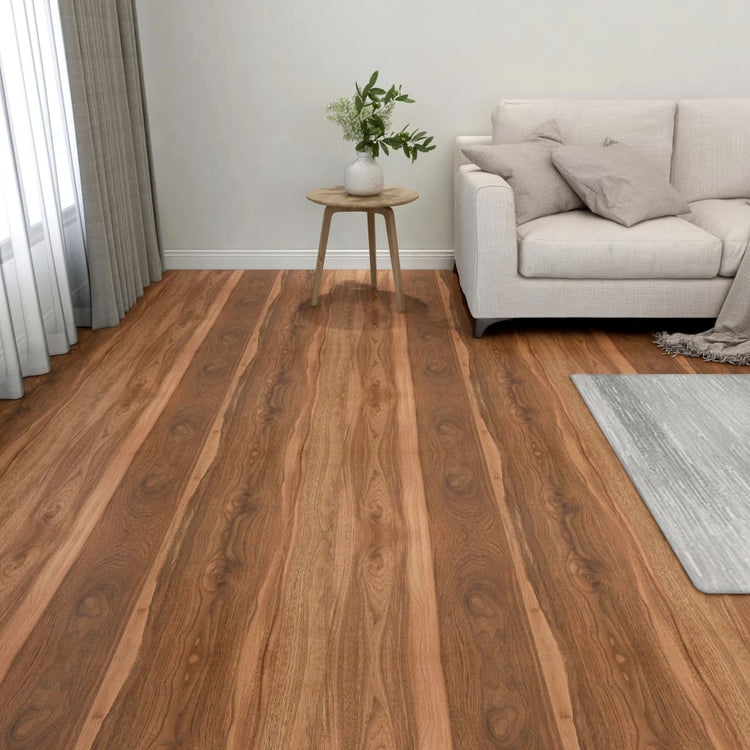 Vidaxl Dielen 20 St. Selbstadhäsiv 1,86 m² PVC Brown