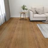 Vidaxl Dielen 20 St. Selbstadhäsiv 1,86 m² PVC Brown - afbeelding 1