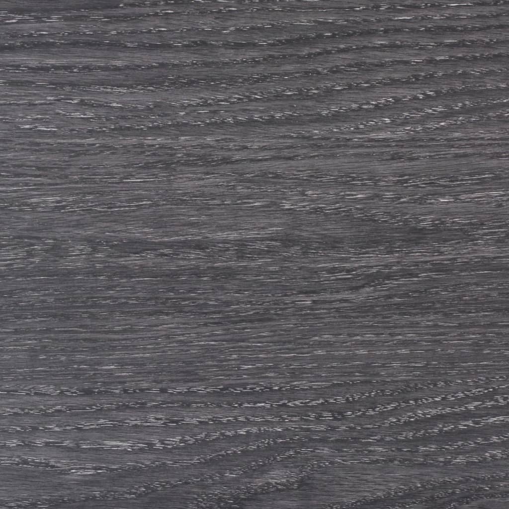 Vidaxl Dielen selbst -adhäsiv 5,21 m² 2 mm PVC Schwarz und Weiß