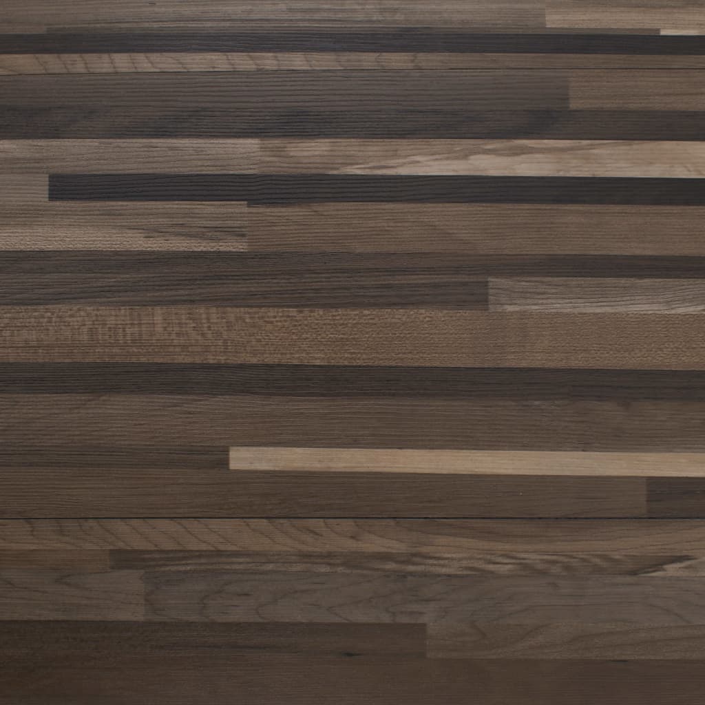 Vidaxl Dielen selbst -adhäsiv 5,21 m² 2 mm PVC gestreiftes Braun