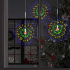 Vidaxl Weihnachtsbeleuchtungsfeuerwerk 140 LEDs außerhalb von 20 cm Multi -Colored