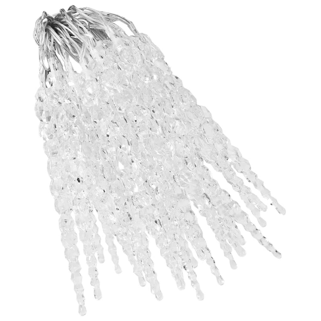 Vidaxl Weihnachtsbeleuchtung Eiskegel mit 40 LEDs Acryl warmes Weiß