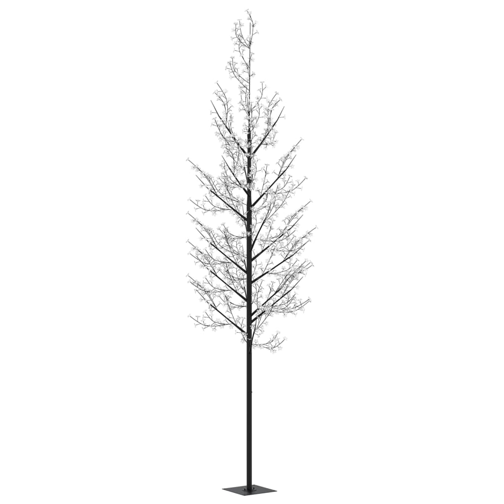 VIDAXL Weihnachtsbaum mit 1200 LEDs Multi -Colored Light Cherry Blossom 400 cm