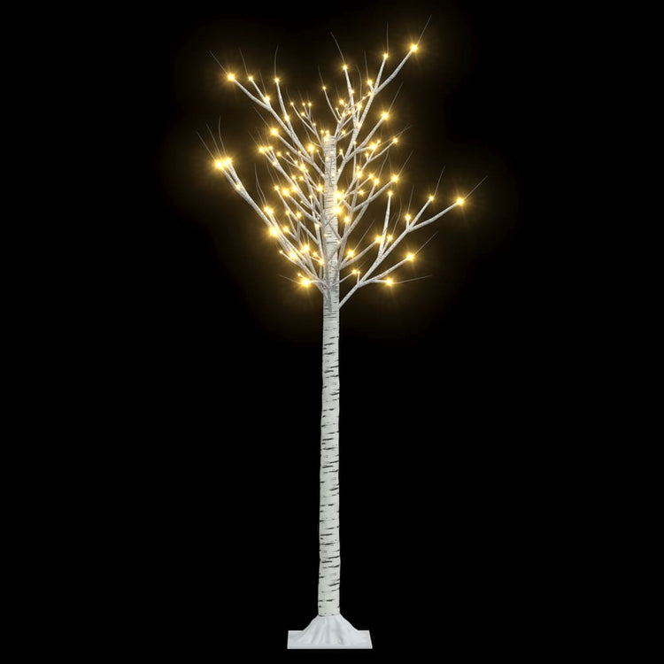 Vidaxl Christmas Tree Willow mit 140 warm -weißen LEDs innerhalb und außerhalb von 1,5 m