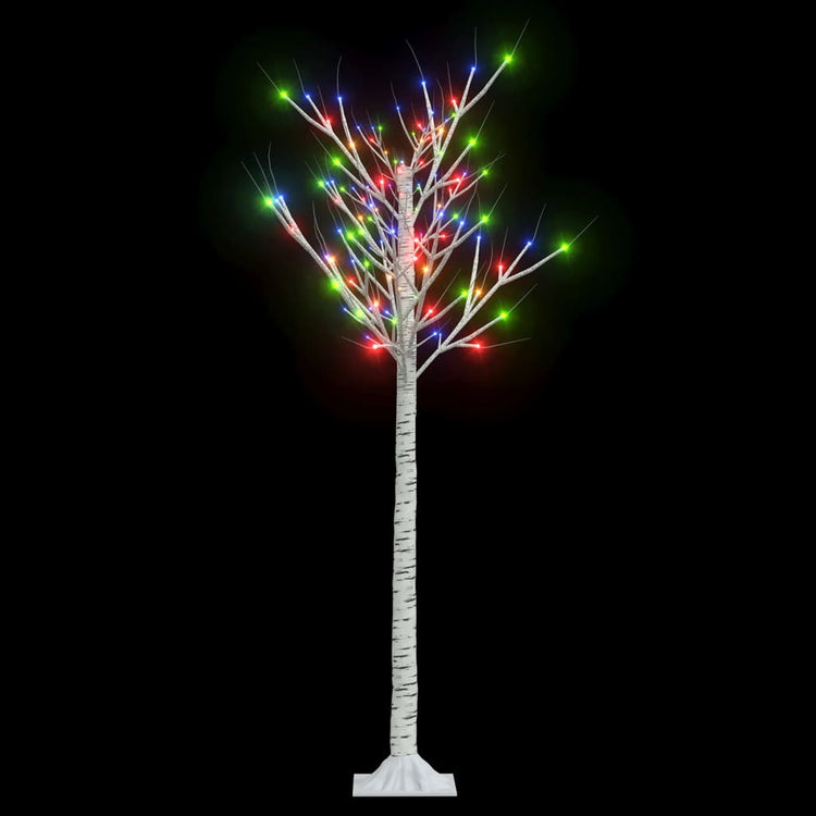 Vidaxl Christmas Tree Willow 140 mehrschwerte LEDs innerhalb und außerhalb von 1,5 m