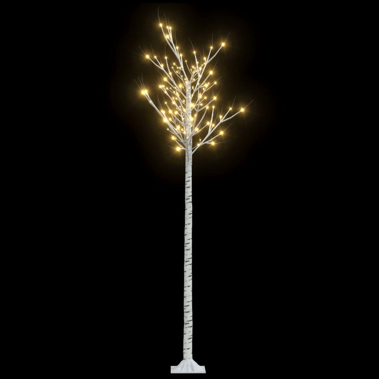 Vidaxl Christmas Tree Willow mit 200 warmen weimen weißen LEDs innerhalb und außerhalb von 2,2 m