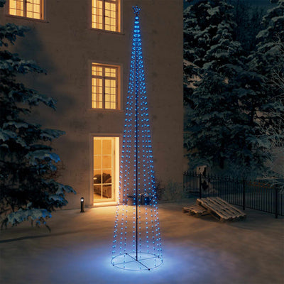 VIDAXL KegelKERSTBOOM 752 Blaue LEDs 160 x 500 cm