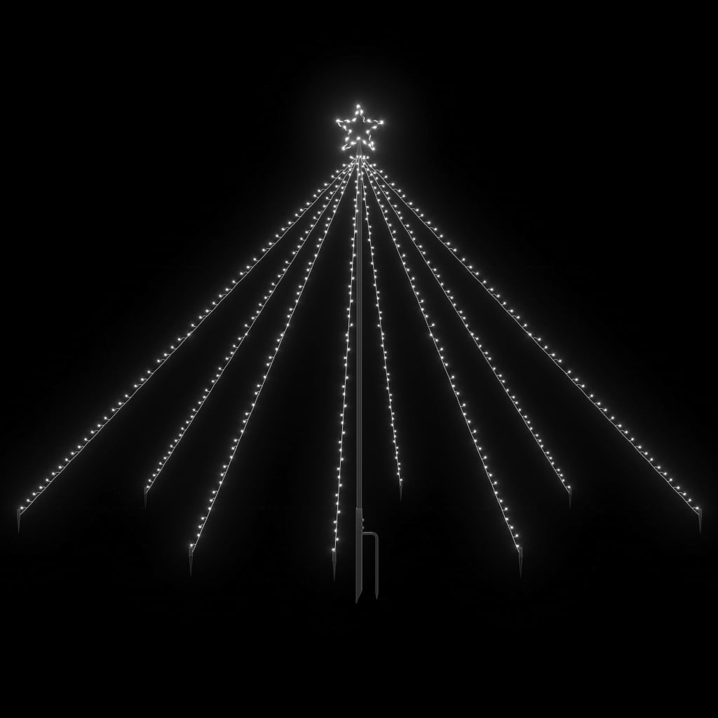 Vidaxl Weihnachtsbaumbeleuchtung Wasserfall mit 400 LEDs innerhalb von 2,5 m