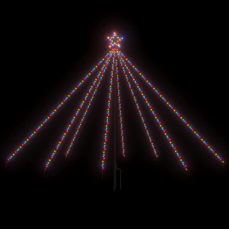 Vidaxl Weihnachtsbaumbeleuchtung 400 LEDs innerhalb von 2,5 m mehrfach gelöscht