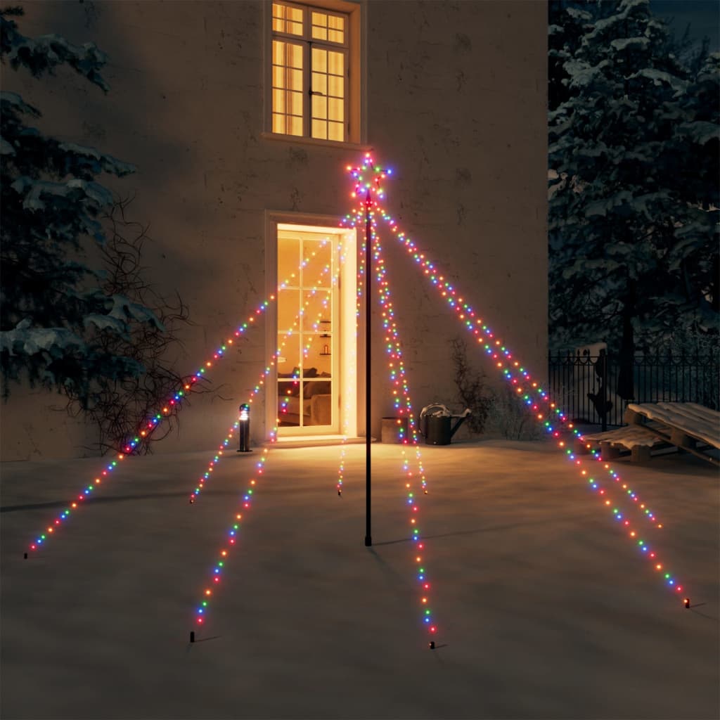 Vidaxl Weihnachtsbaumbeleuchtung 400 LEDs innerhalb von 2,5 m mehrfach gelöscht